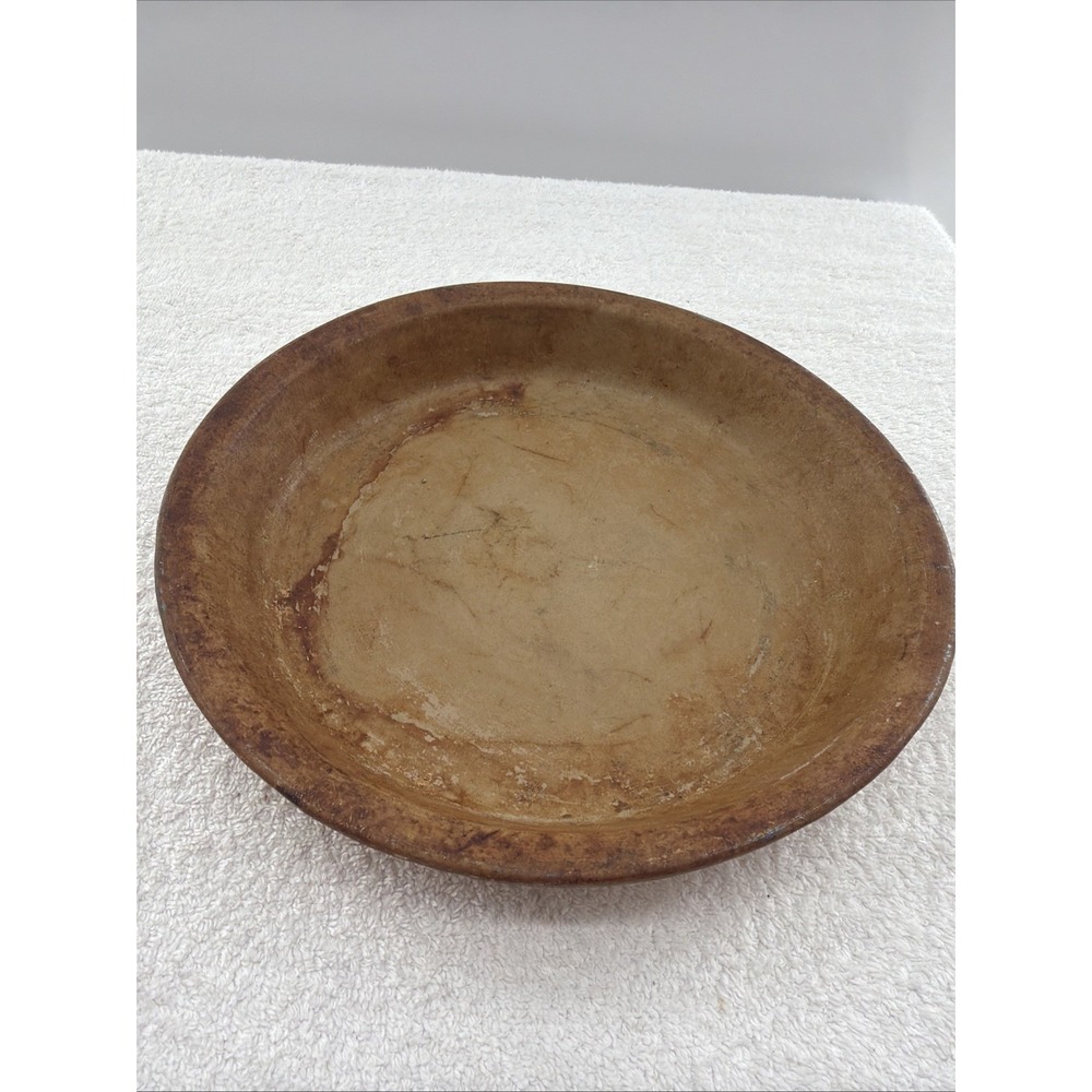 Pampered Chef Stoneware Pie Pan 9" Seasoned The Heritage Collection K 088